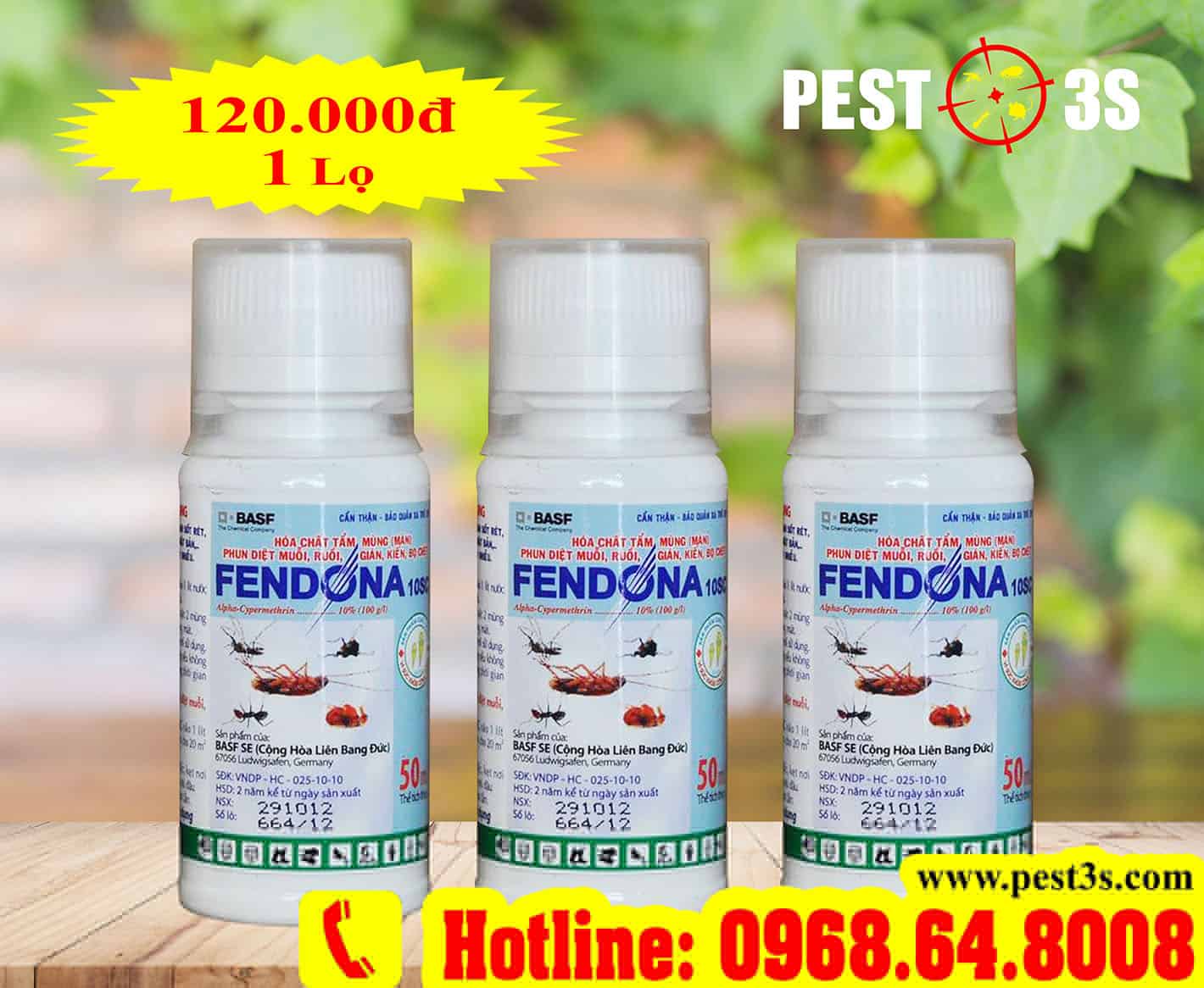 Thuốc diệt côn trùng Fedona 10sc (50ml) - CHLB Đức