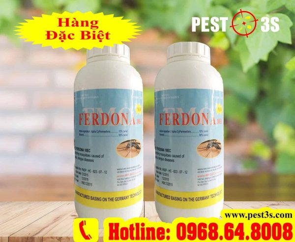 Ferdona FMC 10EC (1000ml) - Thuốc diệt côn trùng, diệt muỗi tận gốc