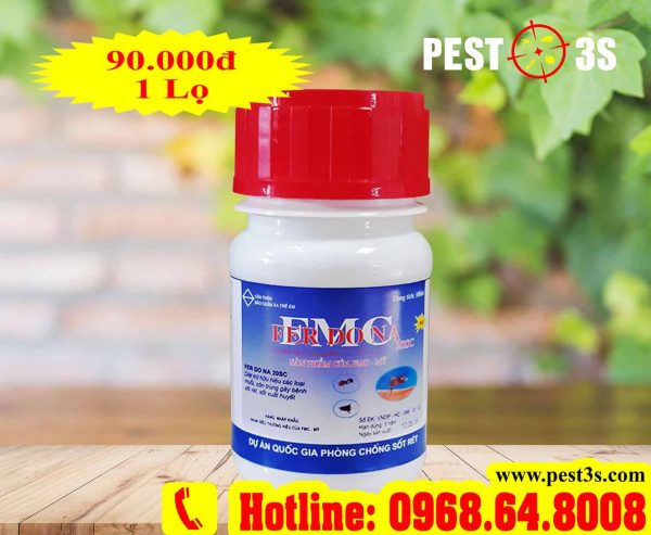 Ferdona FMC 20SC (100ml) - Thuốc diệt muỗi Mỹ