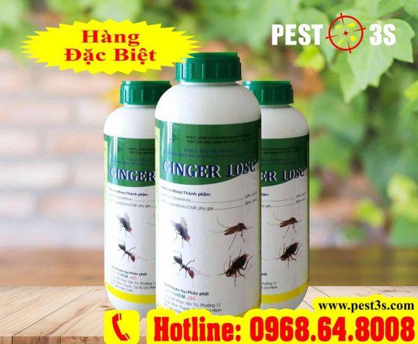 Ginger 10SC (1000ml) - Hóa chất diệt muỗi, côn trùng gây hại của Ấn Độ