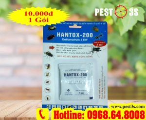 HANTOX 200 (5ml) - Thuốc diệt bọ chét, diệt ruồi hàng đầu Việt Nam