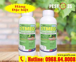 Stmed Permethrin 50EC (1000ml) - Hóa chất diệt côn trùng hàng đầu Anh Quốc