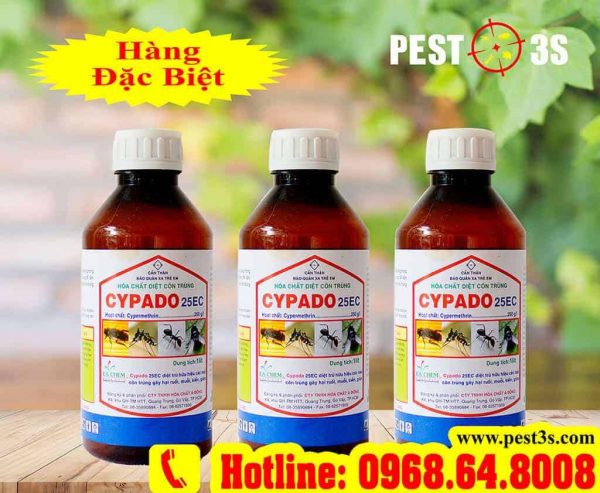 Cypado 25EC (1000ml) - Thuốc phun diệt muỗi tận gốc của Ấn Độ