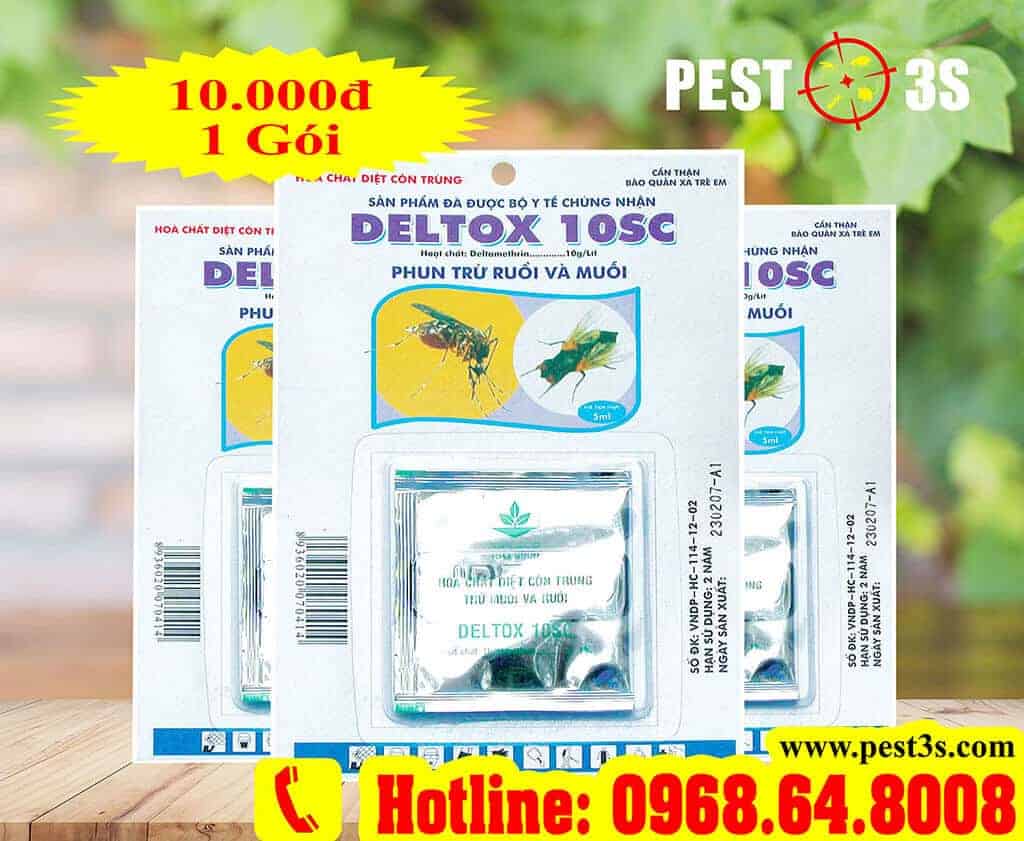 Deltox 10SC (5ml) - Phương pháp diệt ruồi hữu hiệu nhất
