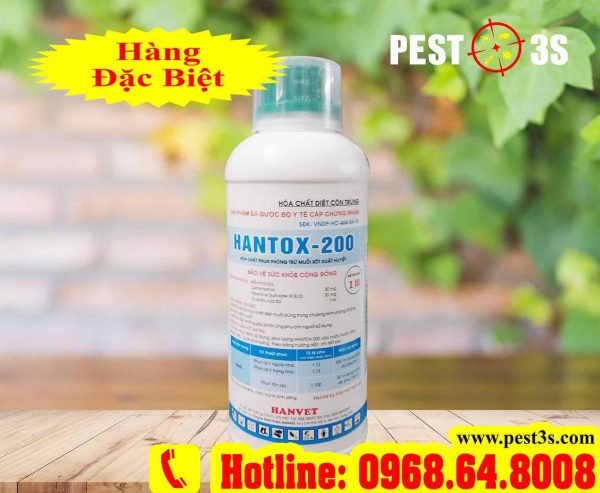 HANTOX-200 (1000ml) - Hóa chất diệt ruồi nhặng, diệt bọ chét...