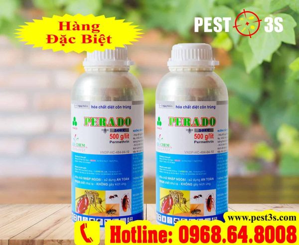 Perado 50EC (100ml) chai nhôm - Thuốc diệt côn trùng tận gốc của Ấn Độ