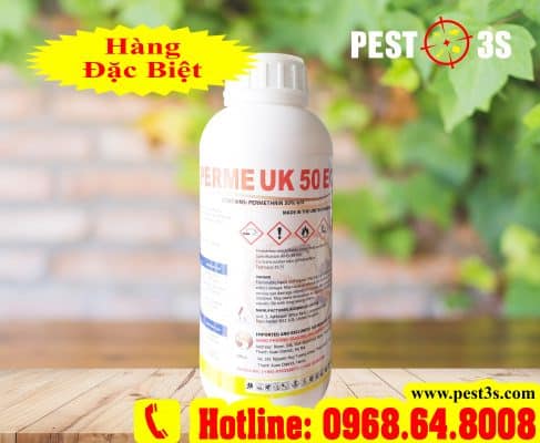 Perme UK 50EC (1000ml) - (Hàng nhập ANH QUỐC) - Thuốc diệt côn trùng, muỗi, gián, ruồi, kiến, bọ chét...