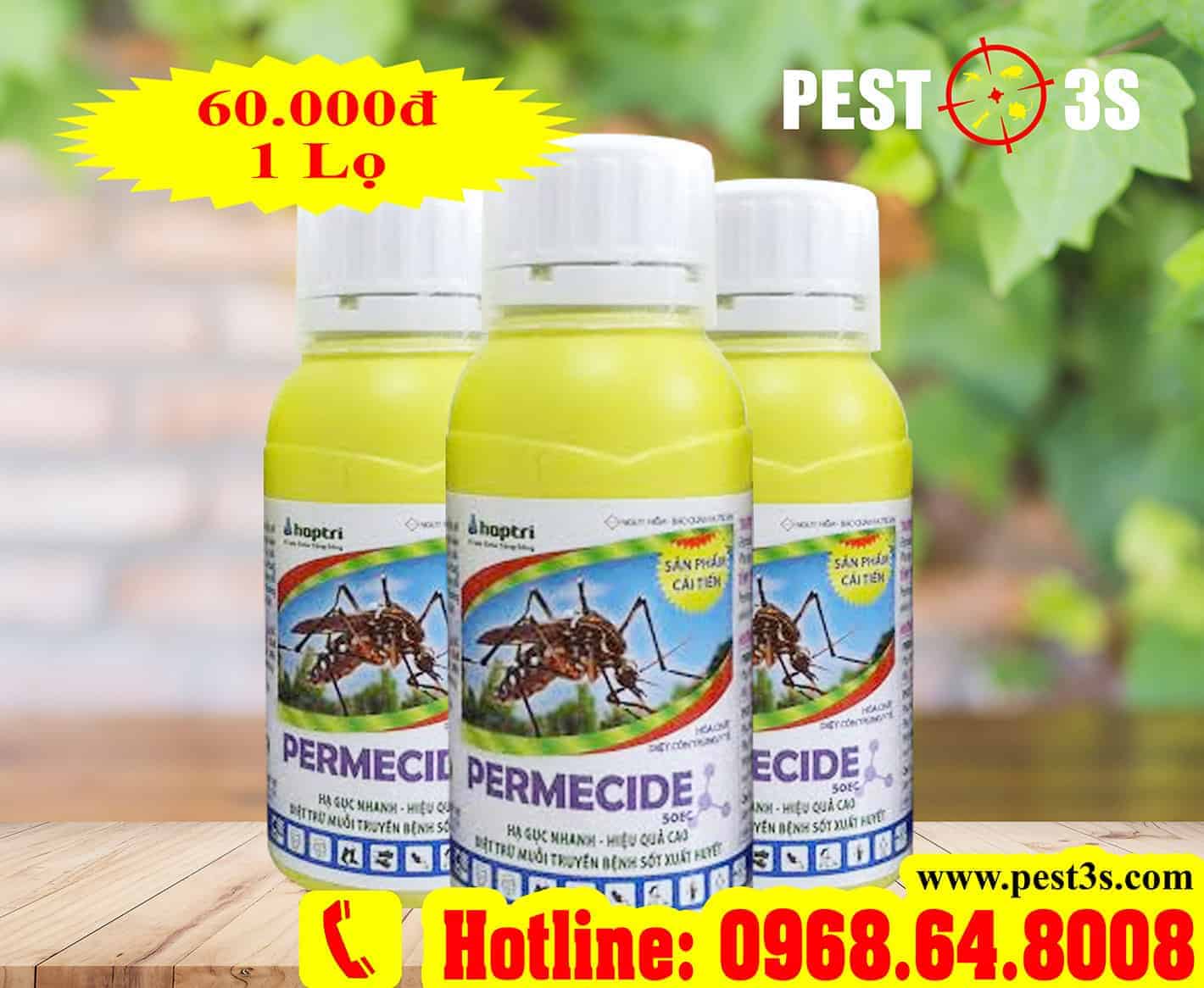 Permecide 50EC (50ml) - Thuốc diệt muỗi, diệt ruồi chuyên dụng của Ấn Độ