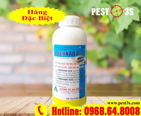 Phennado 100SC (1000ml) - Thuốc diệt muỗi chuyên dùng