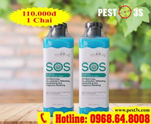 SOS Màu xanh dương (530ml) - Sữa tắm dưỡng lông cho Chó Mèo