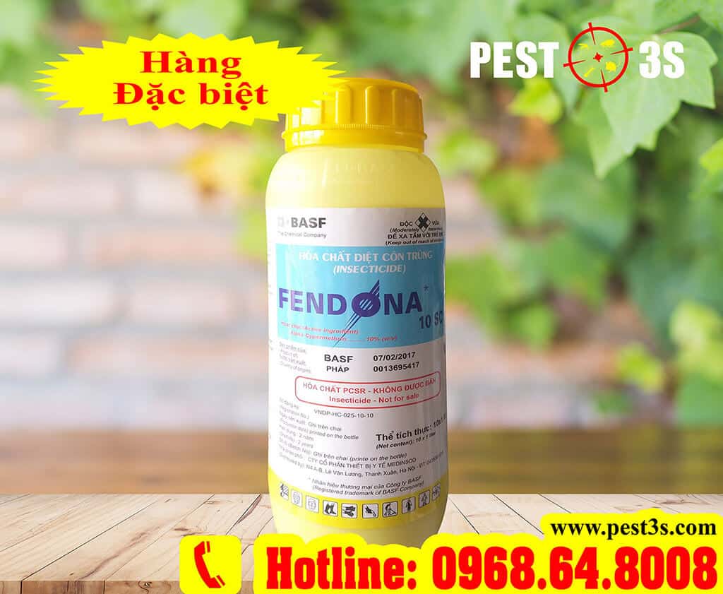 Fendona 10SC thuốc diệt muỗi, diệt côn trùng của Basf Pháp