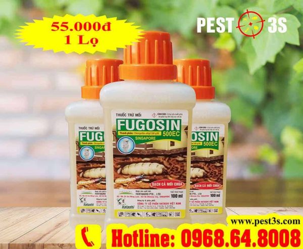 Fugosin 500EC (100ml) - Thuốc diệt mối nhà, mối gỗ, mối công trình xây dựng, mối đất...