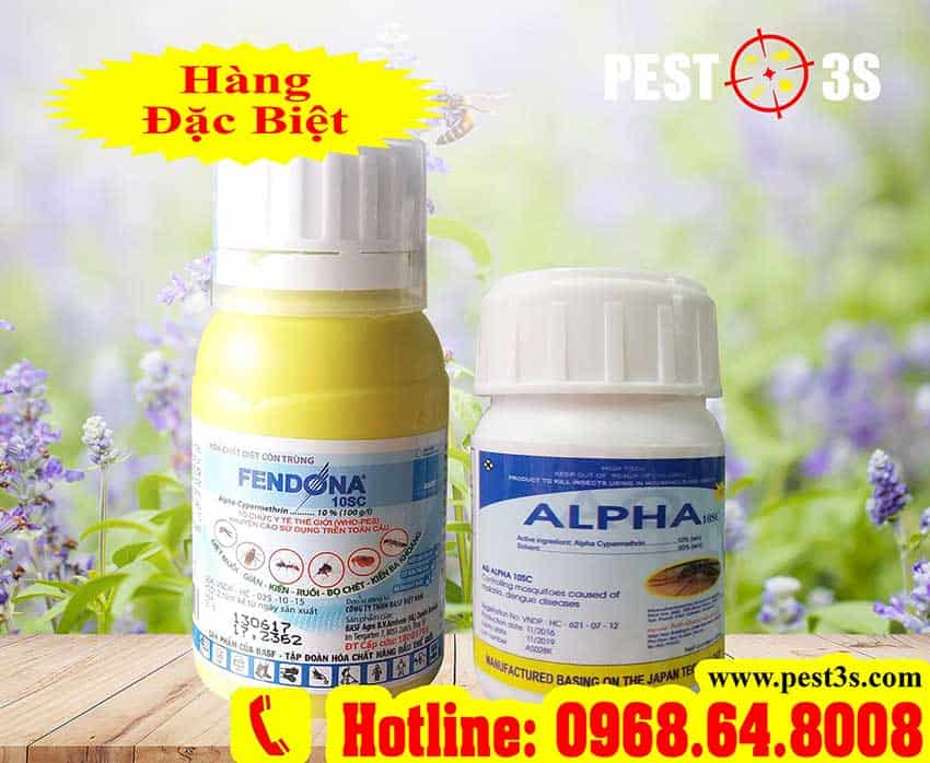 Alpha-Cypermethrin là hoạt chất có trong nhiều loại thuốc diệt côn trùng, bảo vệ thực vật.