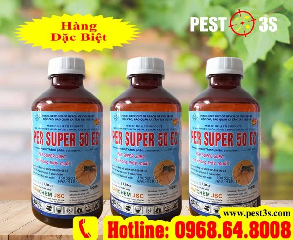 Per Super 50EC (1000ml) - Thuốc diệt côn trùng, diệt muỗi của ẤN ĐỘ