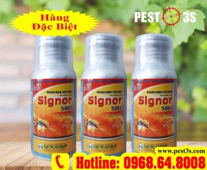 Signor 50EC (100ml) - Thuốc diệt muỗi chai nhôm của ẤN ĐỘ