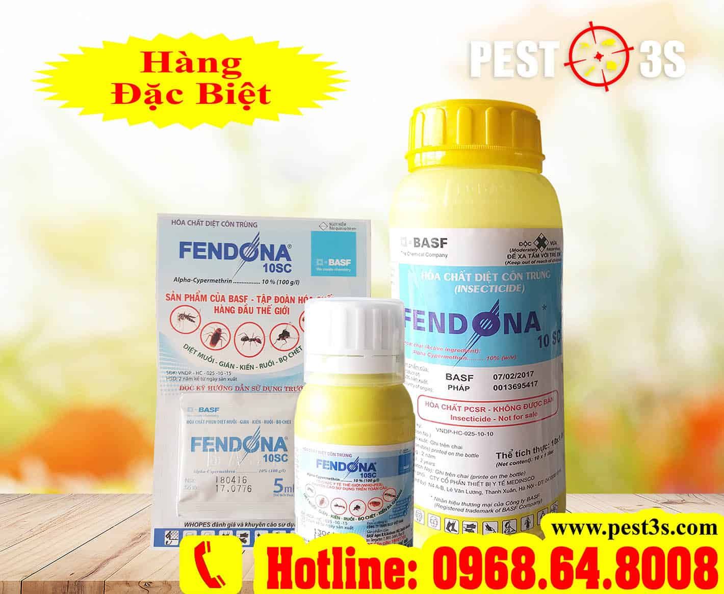 Hoá chất Diệt muỗi và côn trùng Fendona 10SC